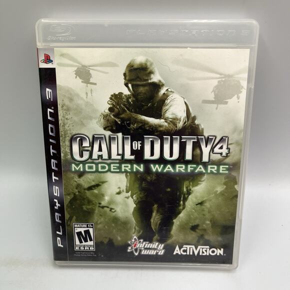 Call of Duty 4: Modern Warfare PS3 (Sony PlayStation 3, 2007) CIB - Picture 1 of 6